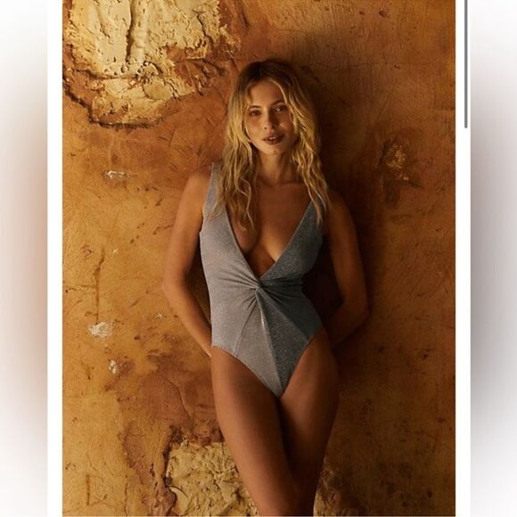 Free People Juillet Olivia Shine One Piece Swim - Picture 1 of 3